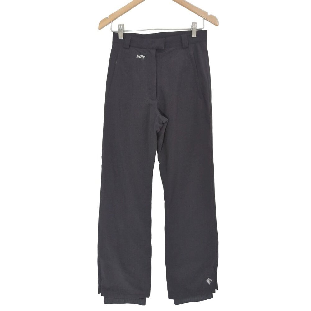 Killy Ski Snowboard Pants Womens XS Black Insulated Thinsulate‎ Pockets Snow